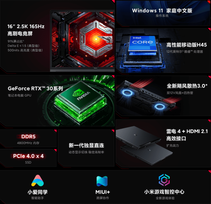 Portátil Xiaomi Redmi G (2022) France